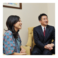 穴井夕子さんと柴田院長